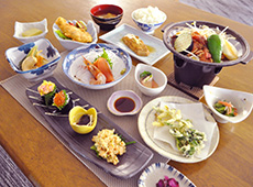 写真：夕食