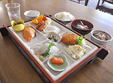 写真：朝食
